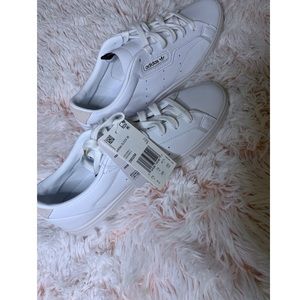 White Adidas shoes